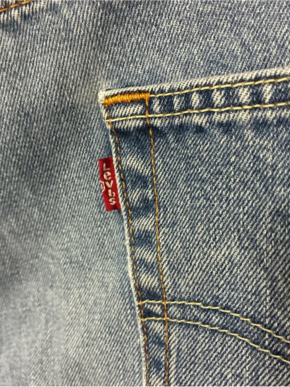 Levi's Light Blue Relaxed Straight-Leg Jeans